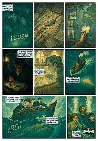 Twenty Thousand Leagues Under The Sea Made By AI'