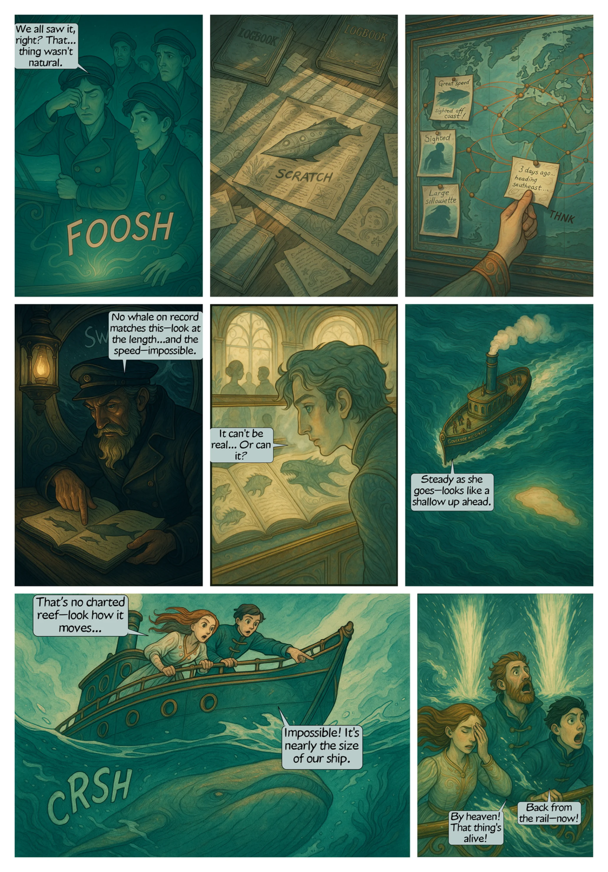 Twenty Thousand Leagues Under The Sea Made By AI picture 1 of 20
