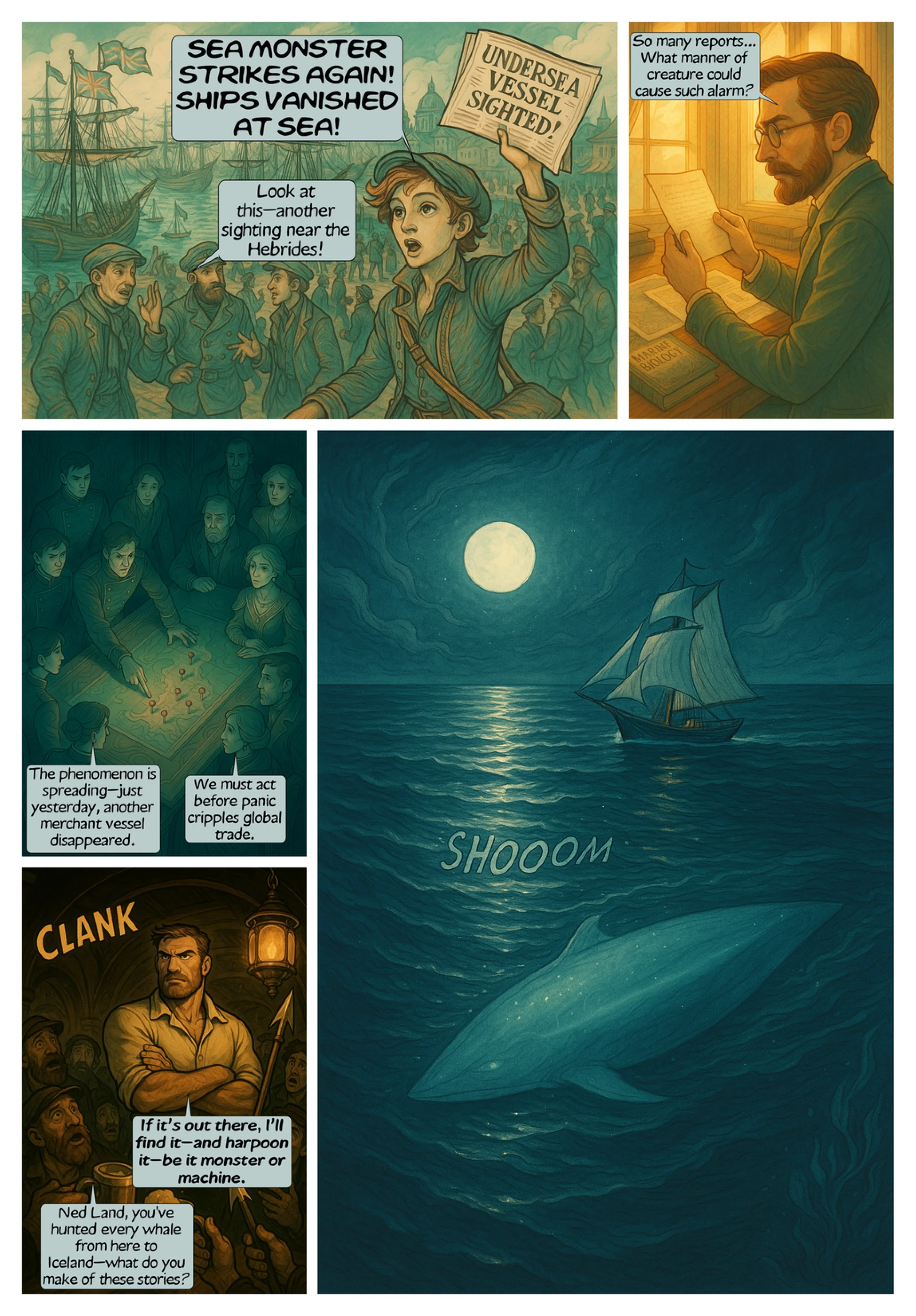 Twenty Thousand Leagues Under The Sea Made By AI picture 7 of 20