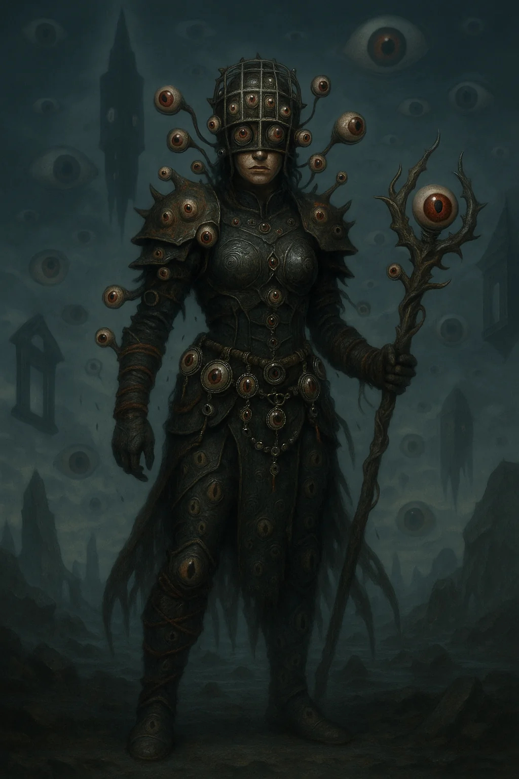 Infernal Character Design Studies in Surreal Dark Fantasy picture 1 of 5