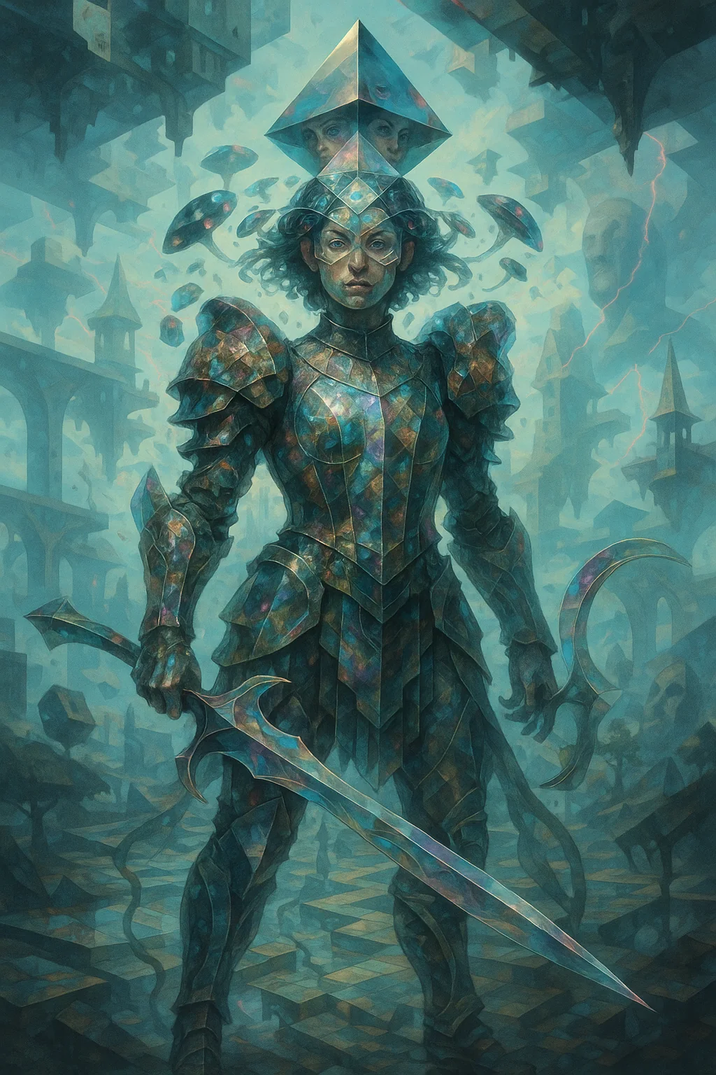 Infernal Character Design Studies in Surreal Dark Fantasy picture 4 of 5