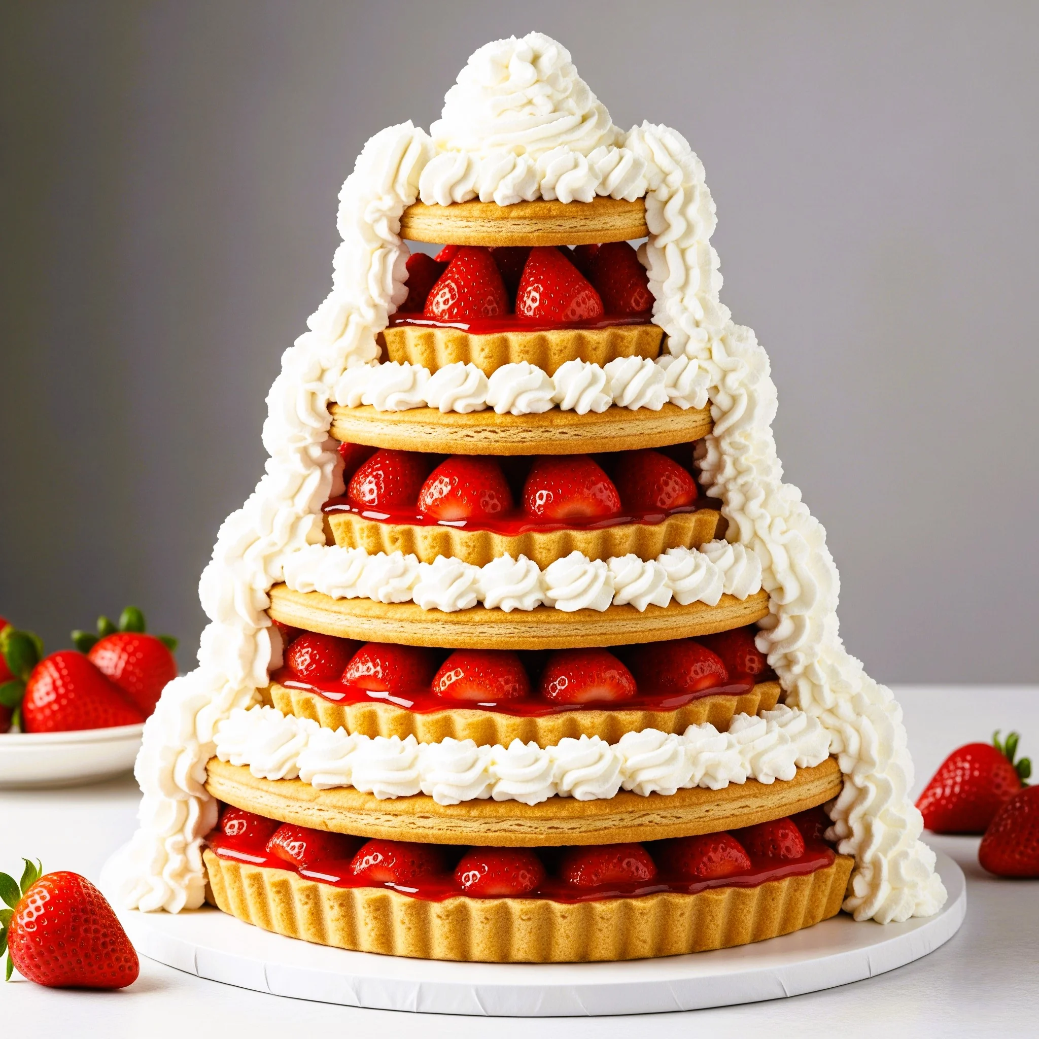 Strawberry cake picture 2 of 4