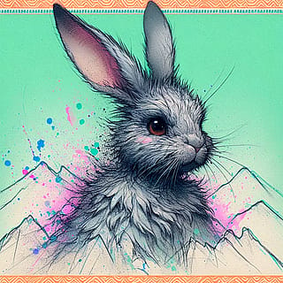 Mountain rabbit'