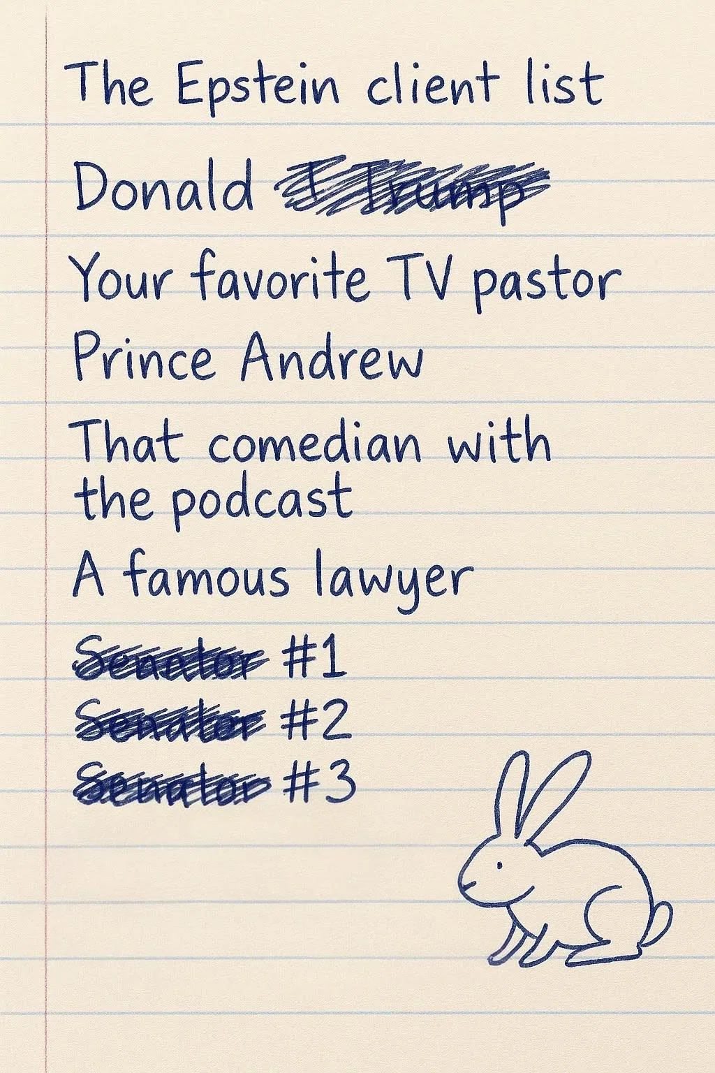 The Epstein list: Redacted Boogaloo picture 1 of 1