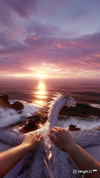 POV on a dragon.'