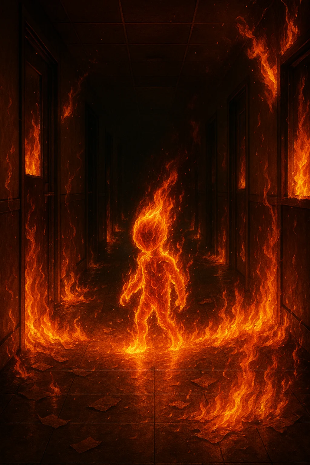 My depictions of the main characters from Stephen King's Firestarter. picture 5 of 8