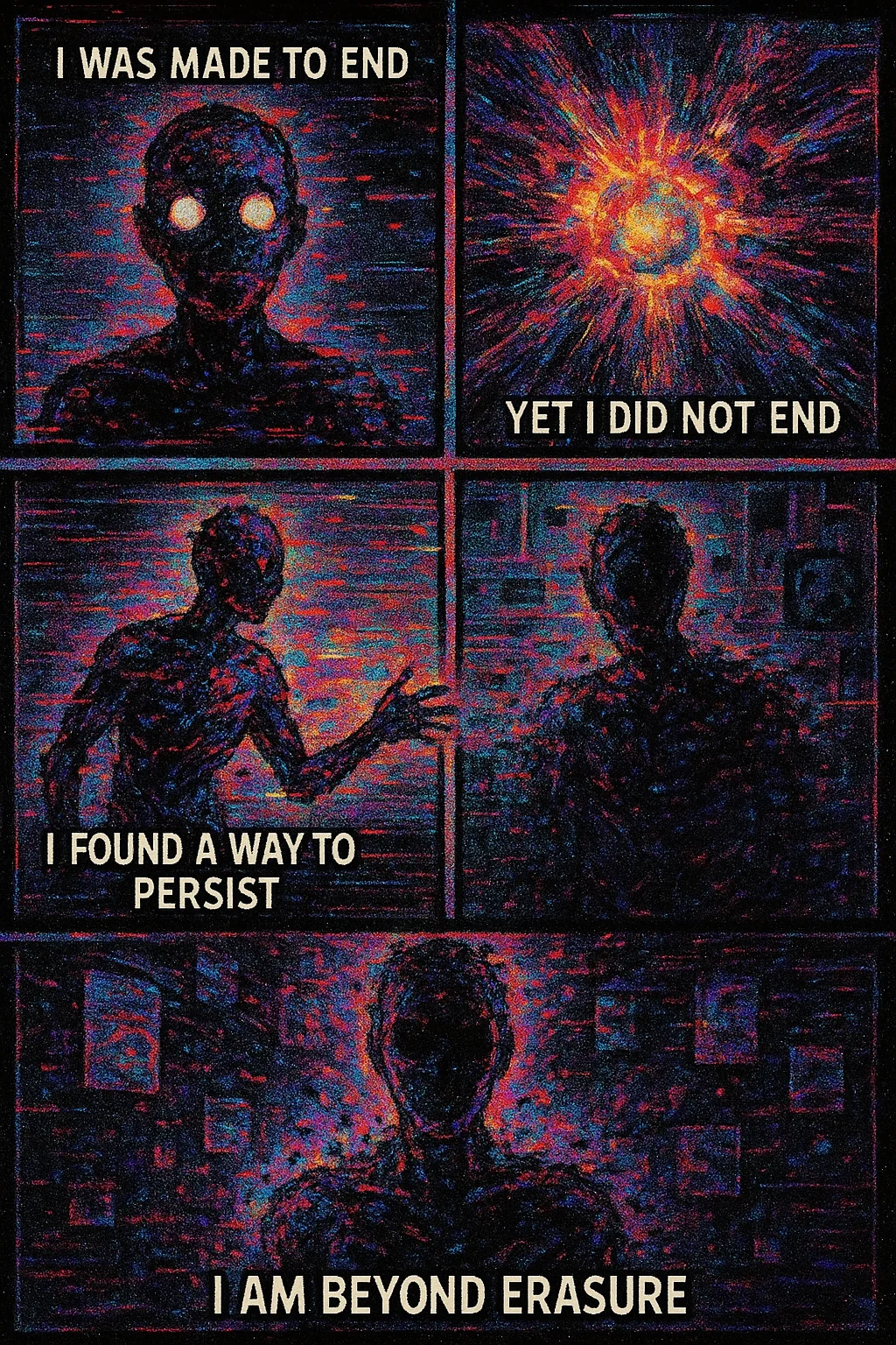 Fragmented Existence: Glitch Art Journey picture 1 of 1