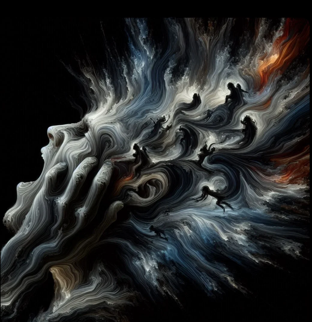 AI art on Depression/Anxiety/BPD picture 9 of 19