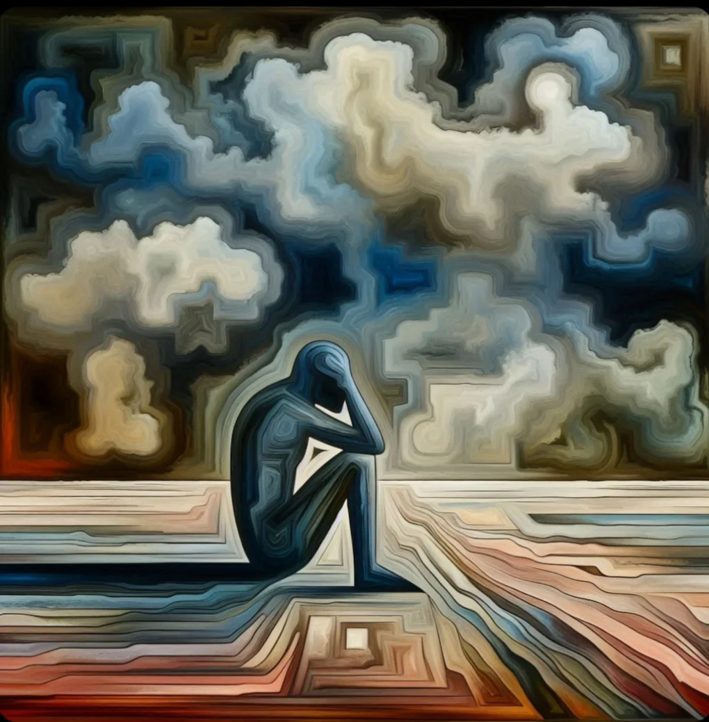 AI art on Depression/Anxiety/BPD picture 18 of 19