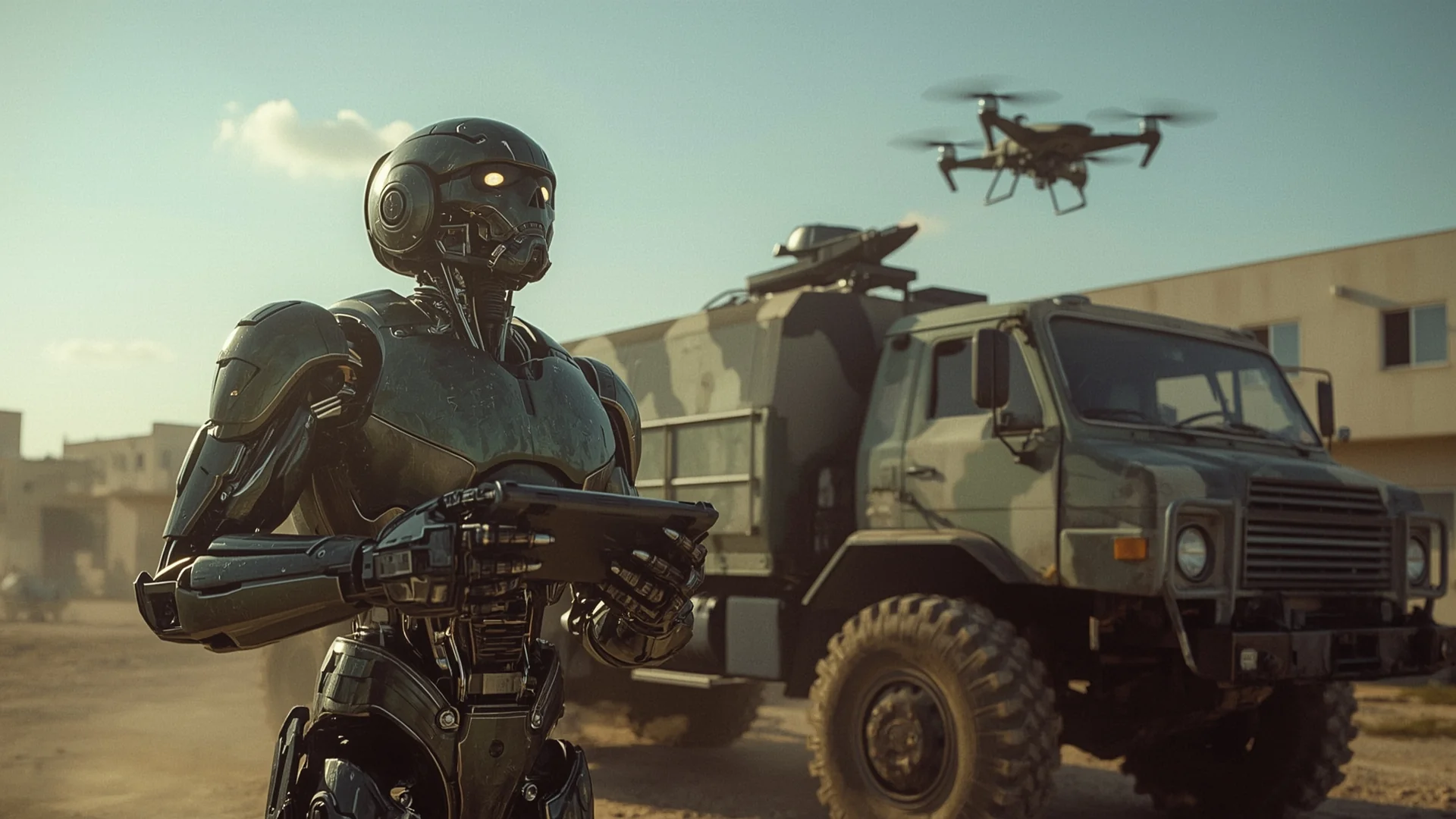 "Military Robots Using Drones With controller" picture 4 of 8