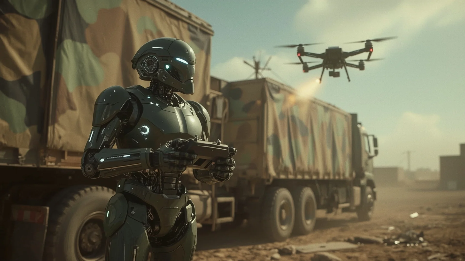 "Military Robots Using Drones With controller" picture 5 of 8