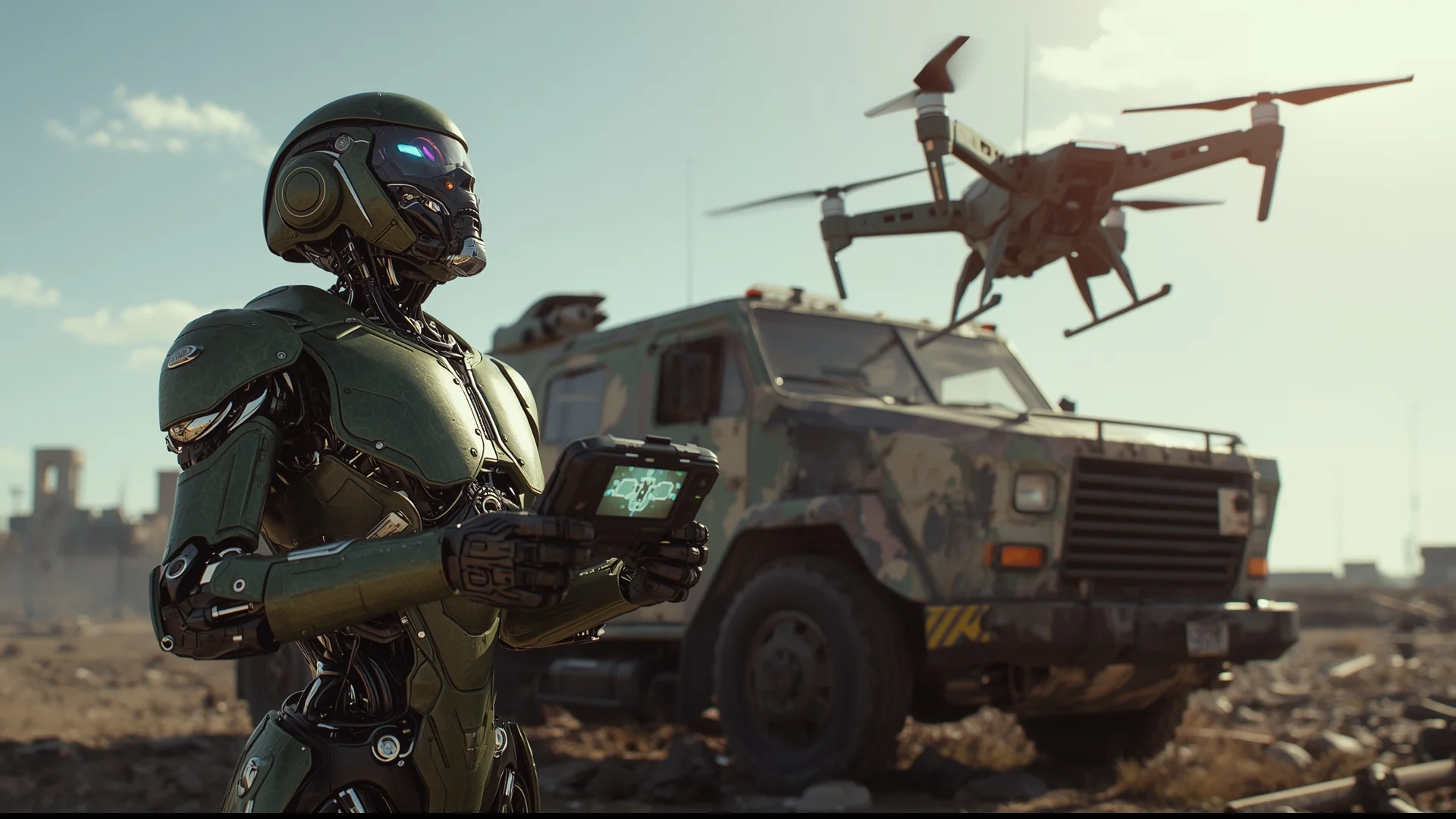 "Military Robots Using Drones With controller" picture 6 of 8
