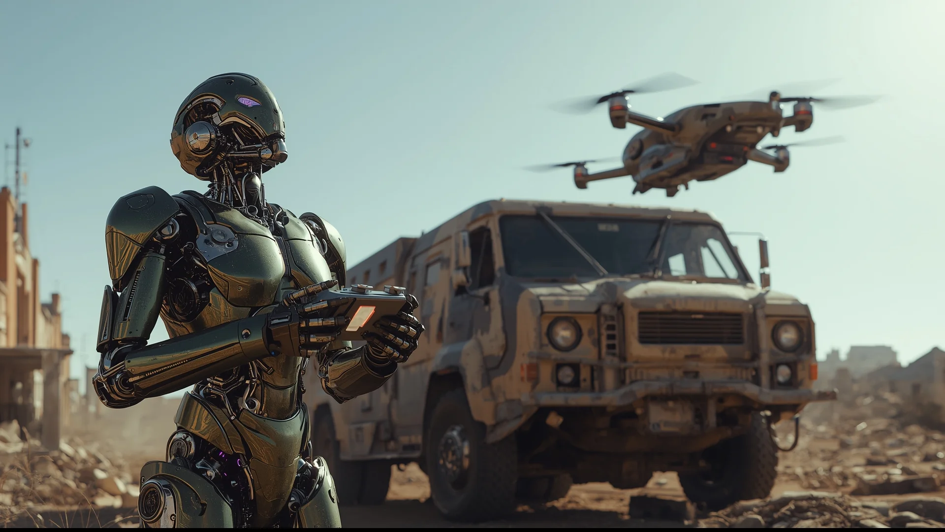 "Military Robots Using Drones With controller" picture 7 of 8