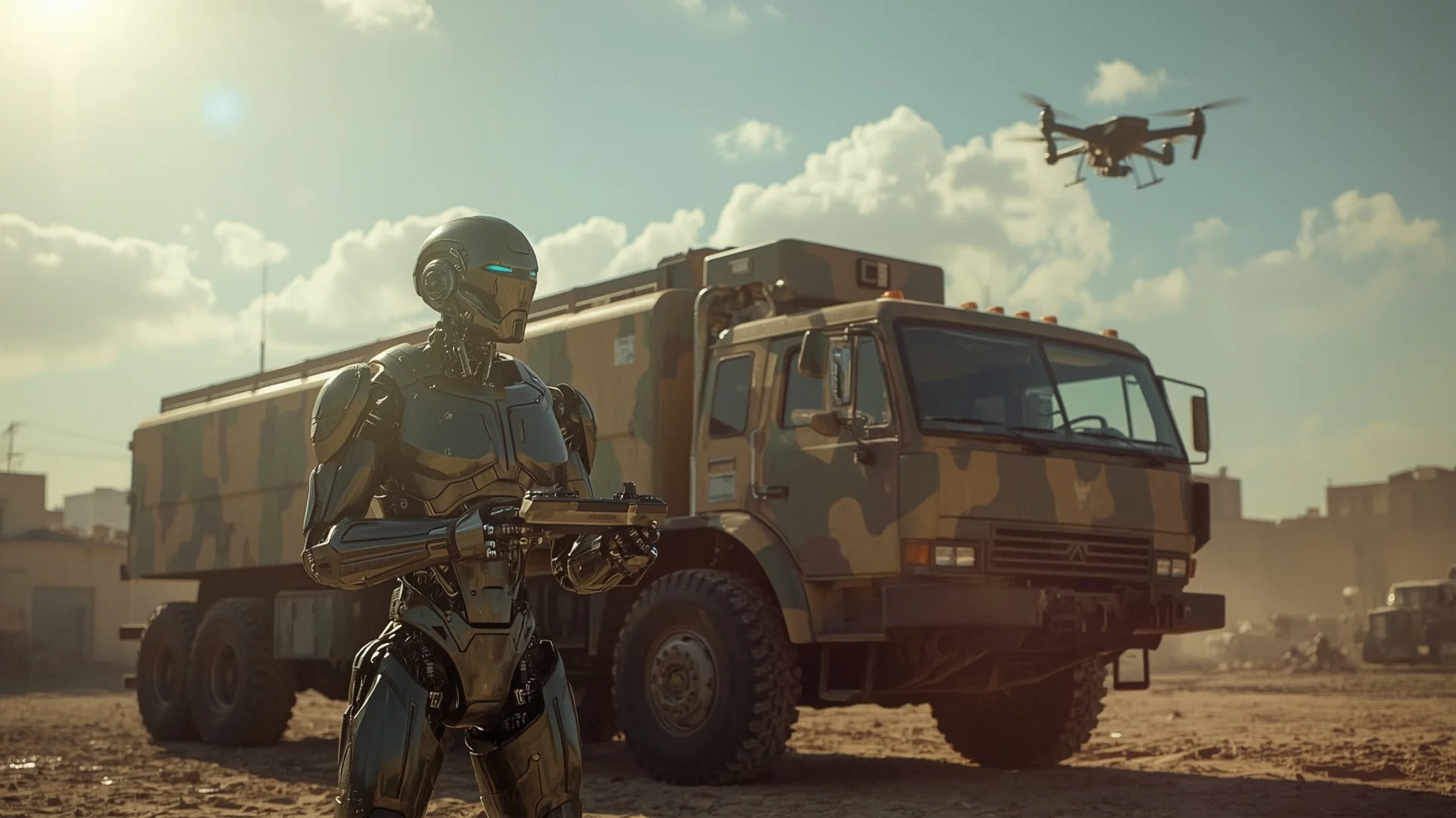 "Military Robots Using Drones With controller" picture 8 of 8