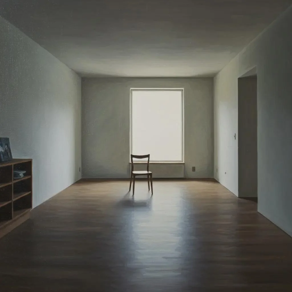 Empty room with chair picture 1 of 1