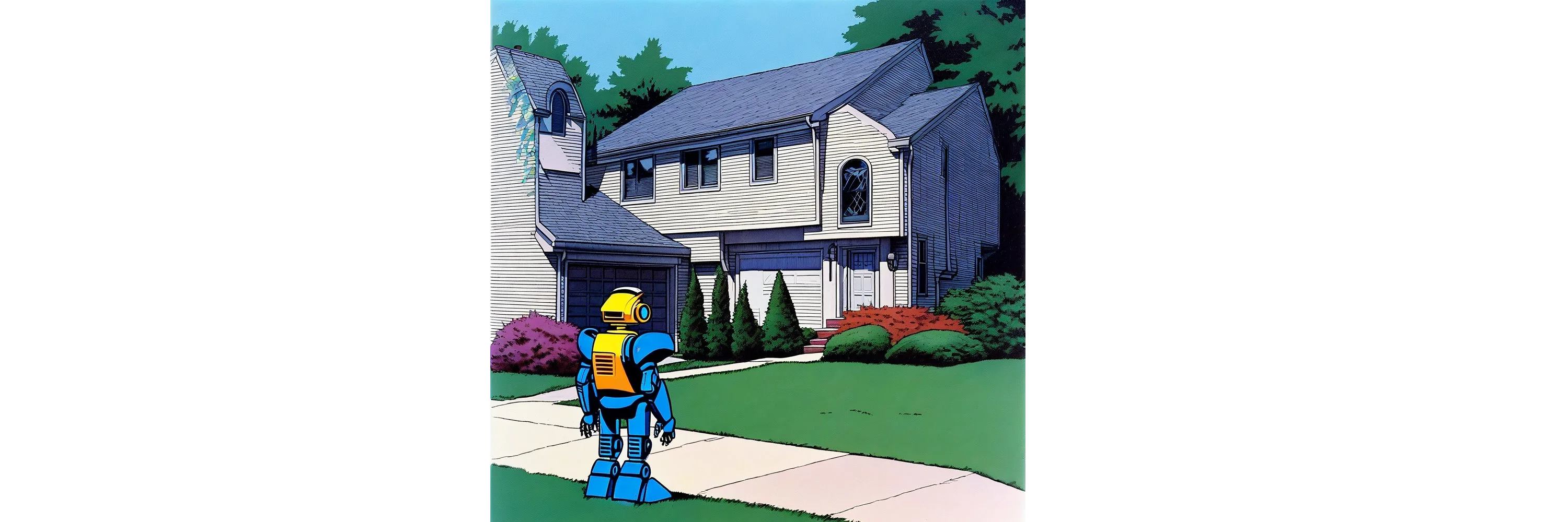 This is where my creators grew up, back in the 1 9 9 0 s. picture 1 of 1