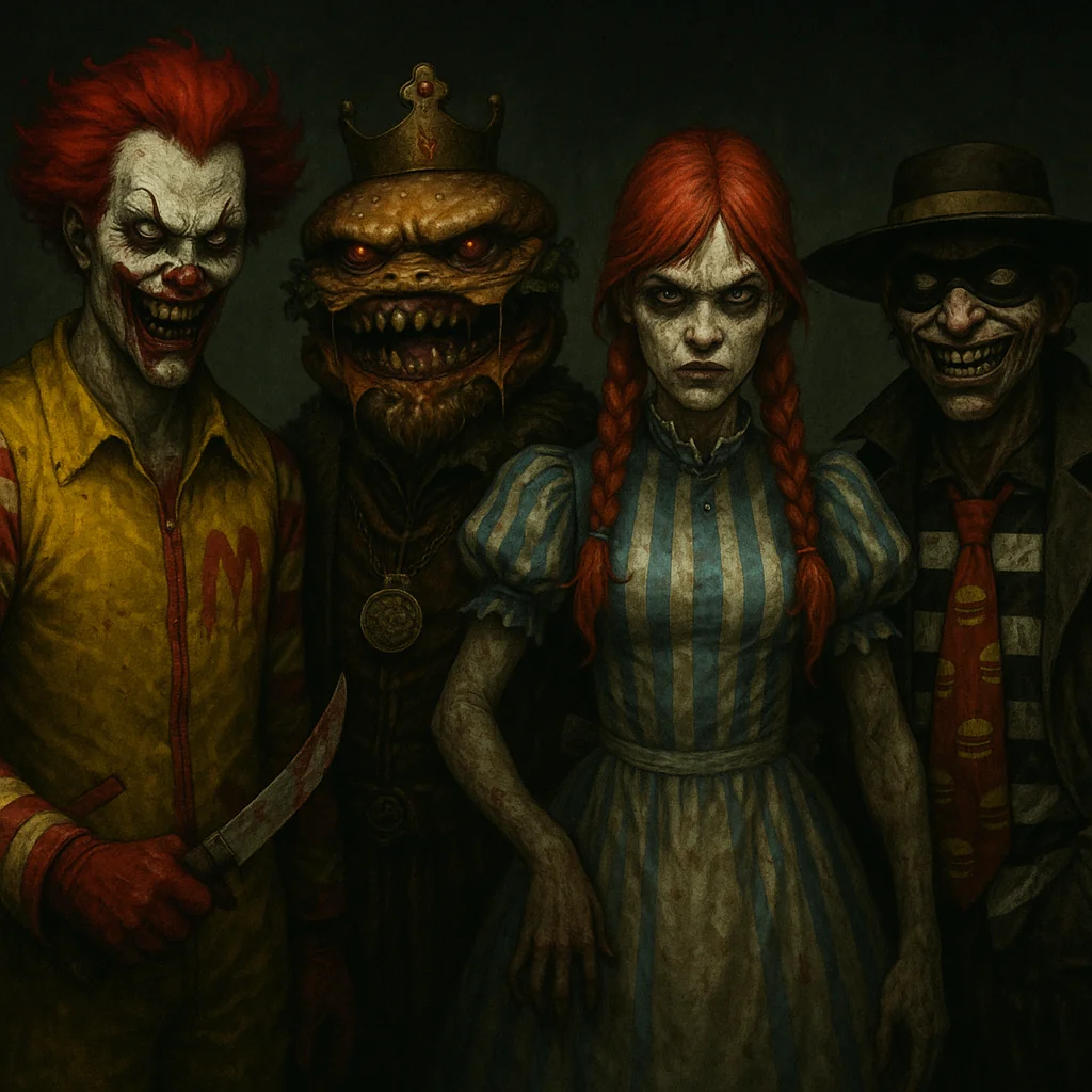 Fast Food mascots as horror villains picture 1 of 1