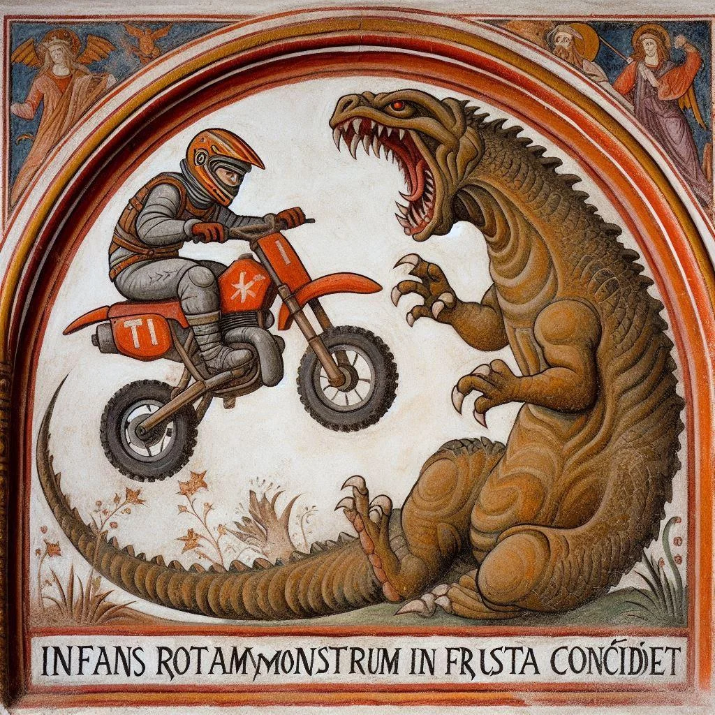 20 Ancient Artifacts Revealing the Dirtbike Kid's Legendary Battle Against Godzilla (You Weren't Supposed to See These) picture 1 of 20
