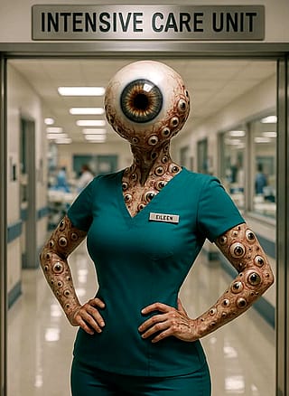 The nurse will see you now.'