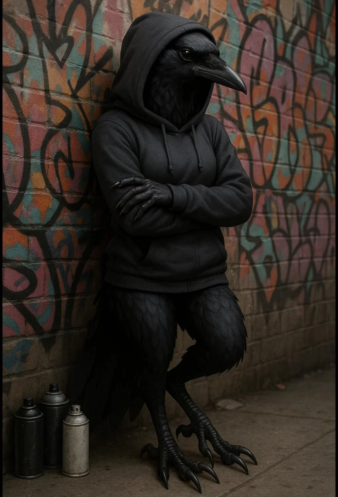An encounter in an alley picture 1 of 1