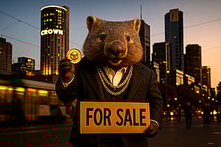 Wombat Cube Coins'