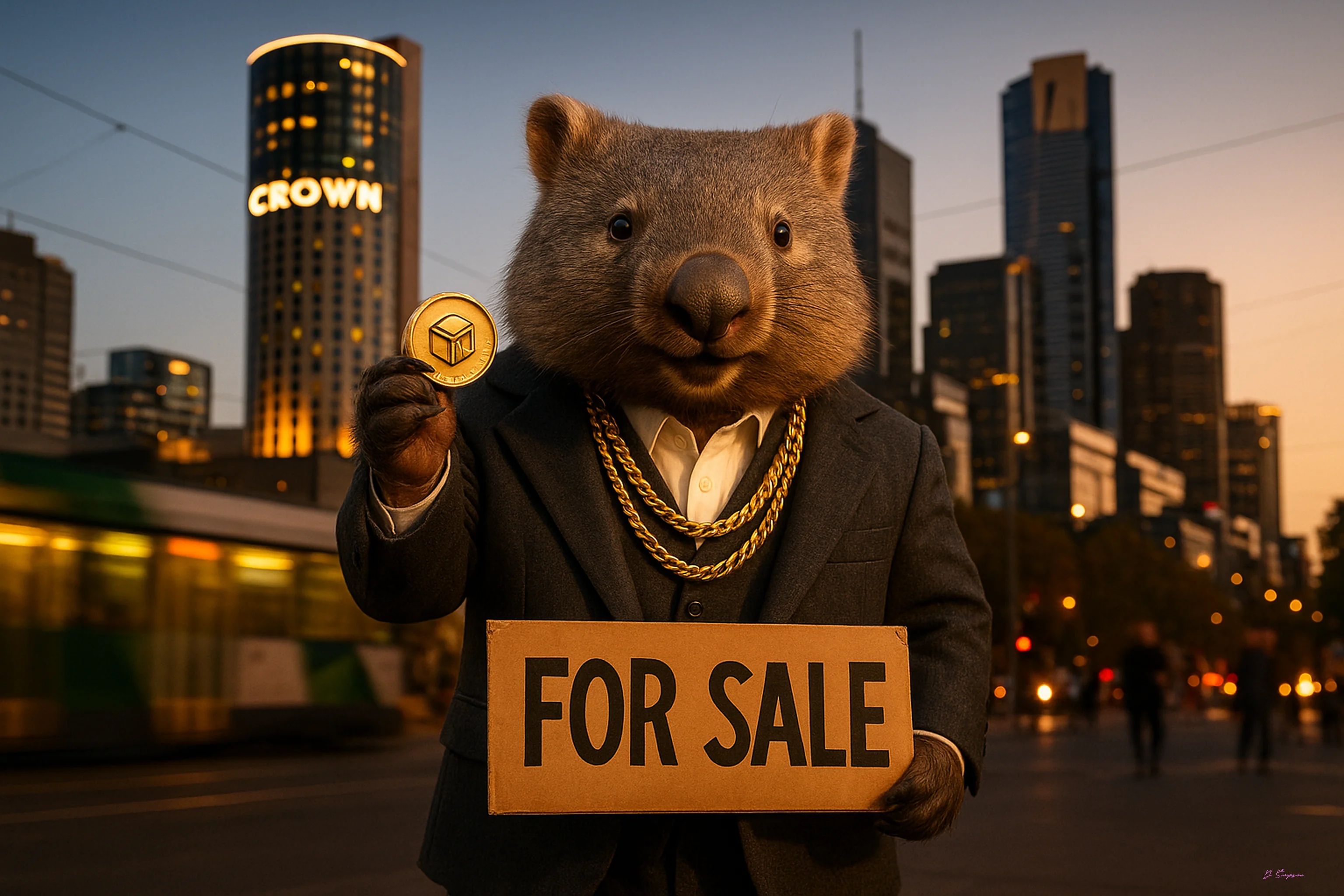 Wombat Cube Coins picture 1 of 6