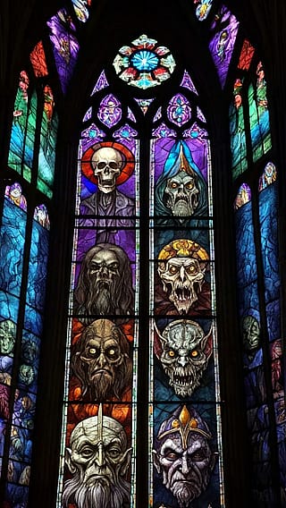 Stained Glass Horror🔮'