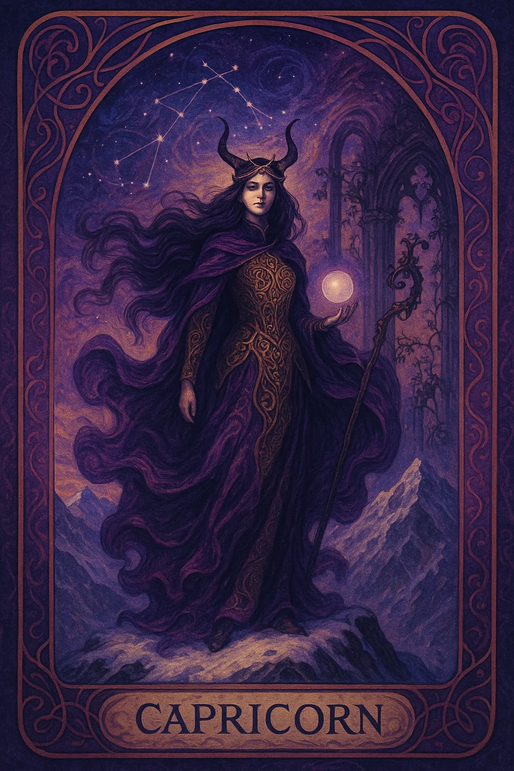 Tarot style Zodiac cards picture 2 of 14
