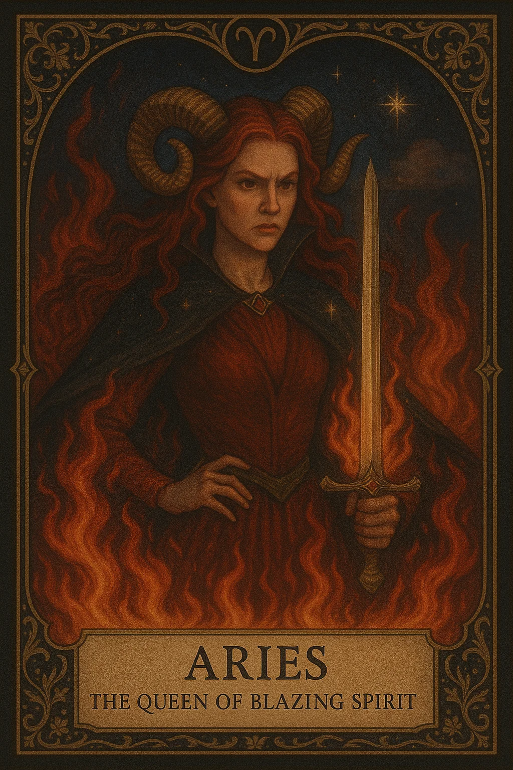 Tarot style Zodiac cards picture 8 of 14