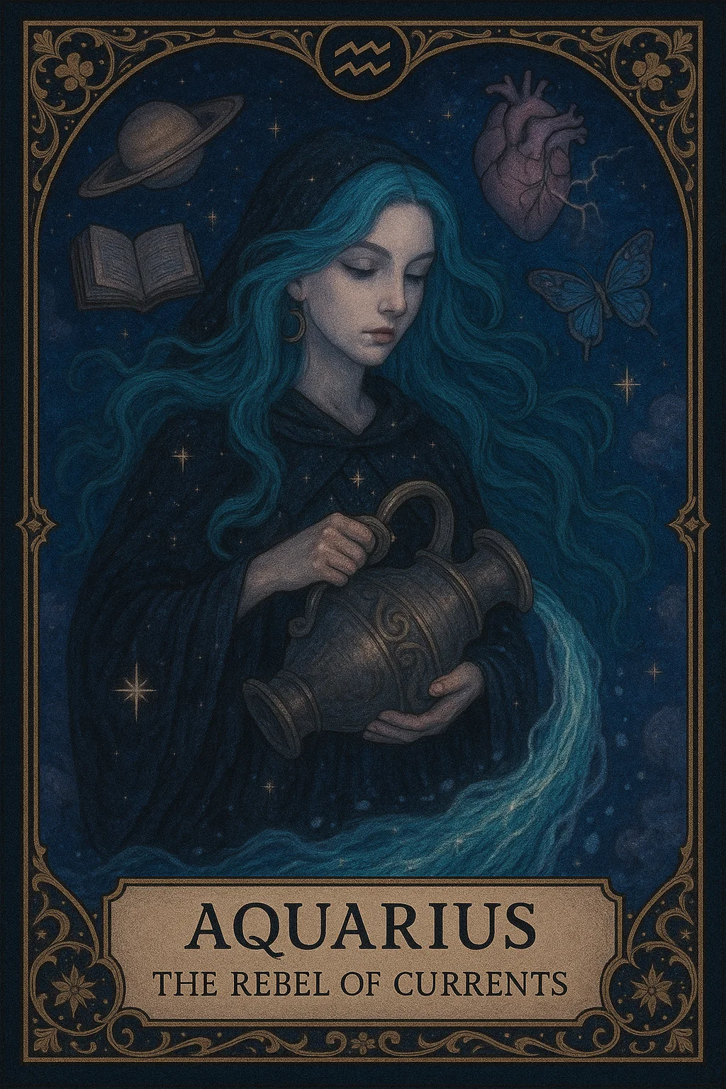 Tarot style Zodiac cards picture 12 of 14