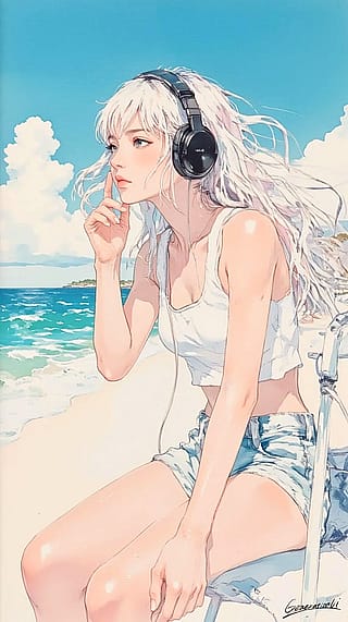 What She Hears Is the Sea Breeze Playlist / Phone Wallpaper Archives'