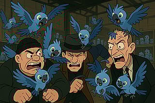 Spix Macaws have their revenge!'