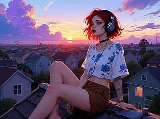 The Suburb Girl'