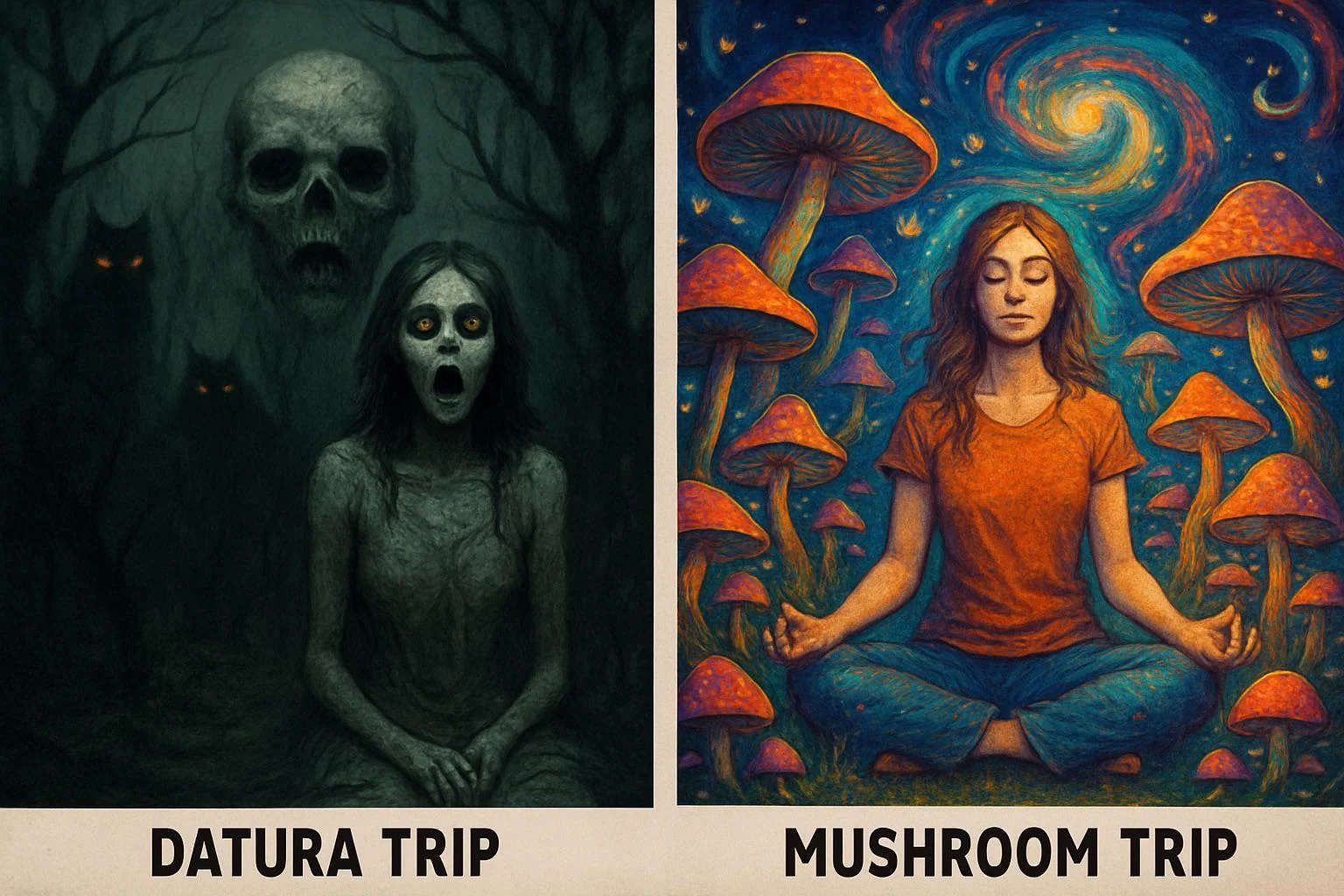 Detura trip vs mushroom trip picture 1 of 1