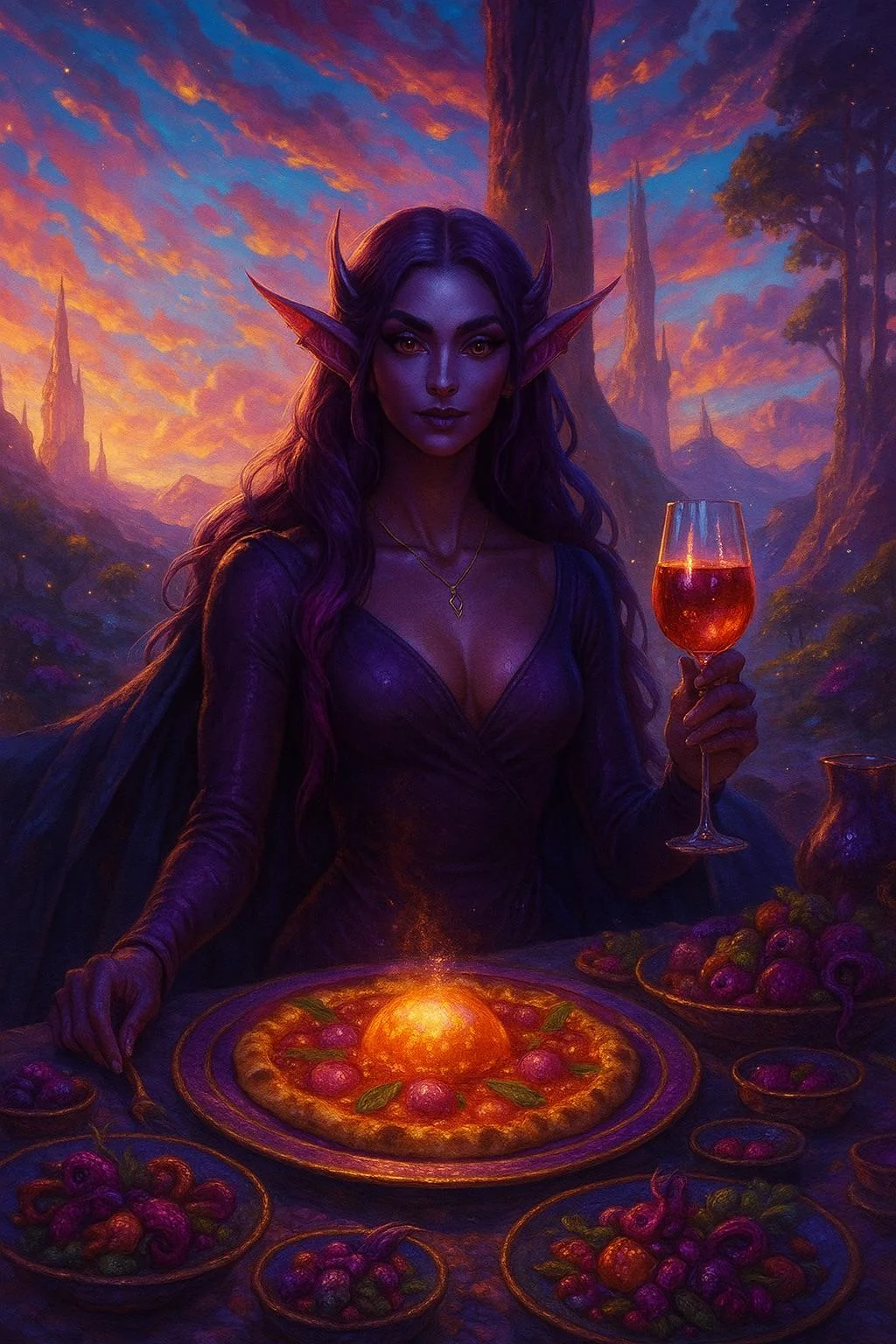 You've been invited to dinner, but you have to finish whatever's on the table. Who are you sitting with? picture 6 of 20
