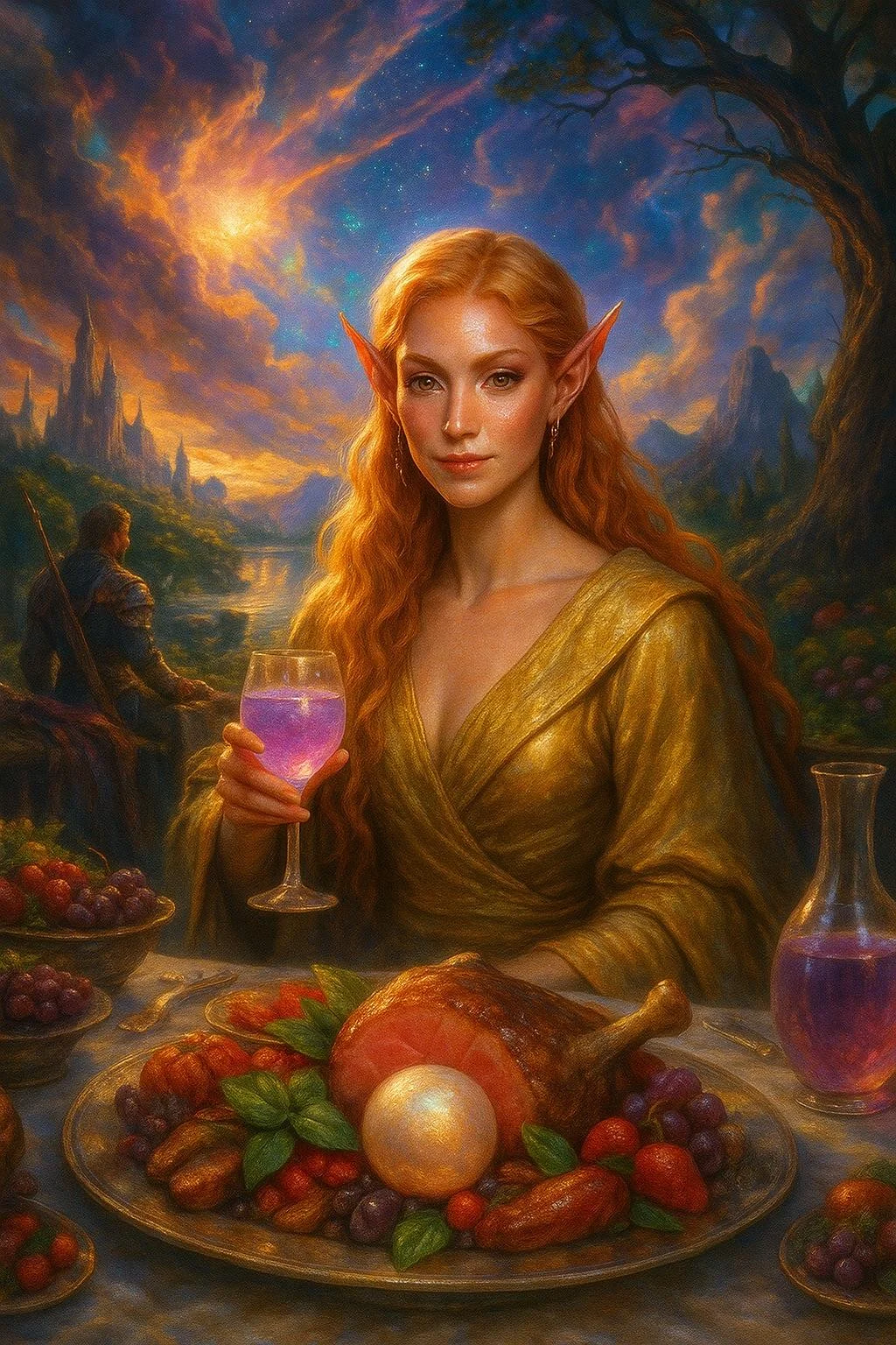 You've been invited to dinner, but you have to finish whatever's on the table. Who are you sitting with? picture 8 of 20