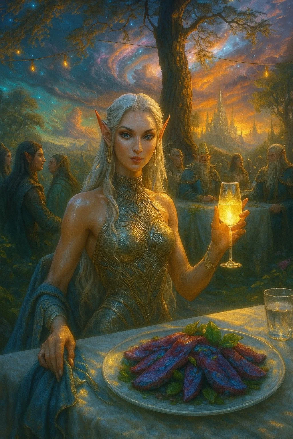 You've been invited to dinner, but you have to finish whatever's on the table. Who are you sitting with? picture 18 of 20