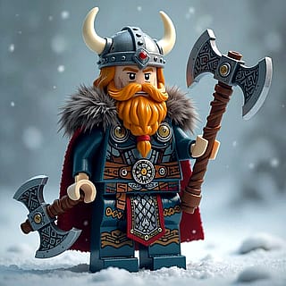 AI Developed Lego Minifigure'
