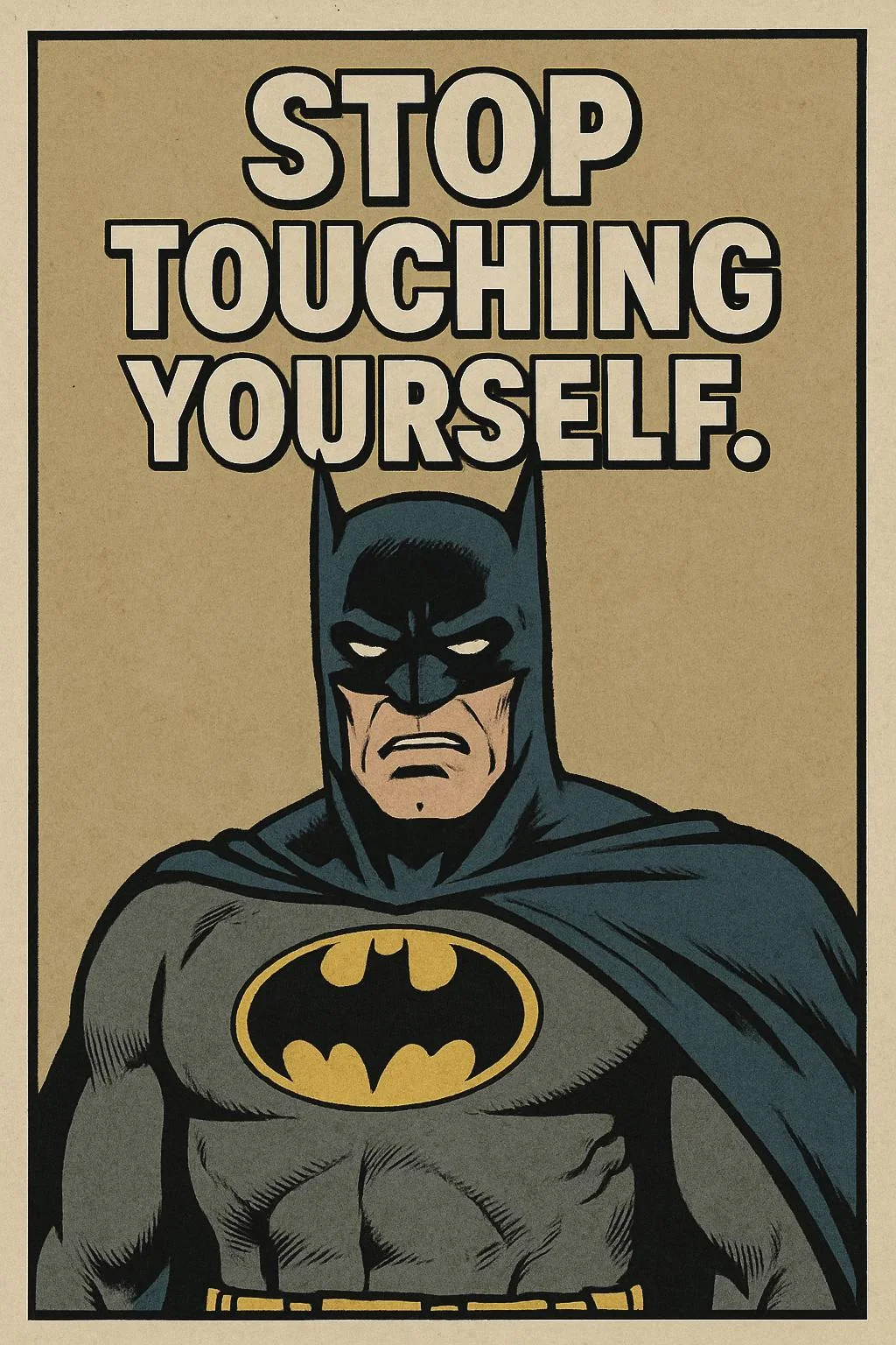 Batman is getting serious. picture 1 of 1