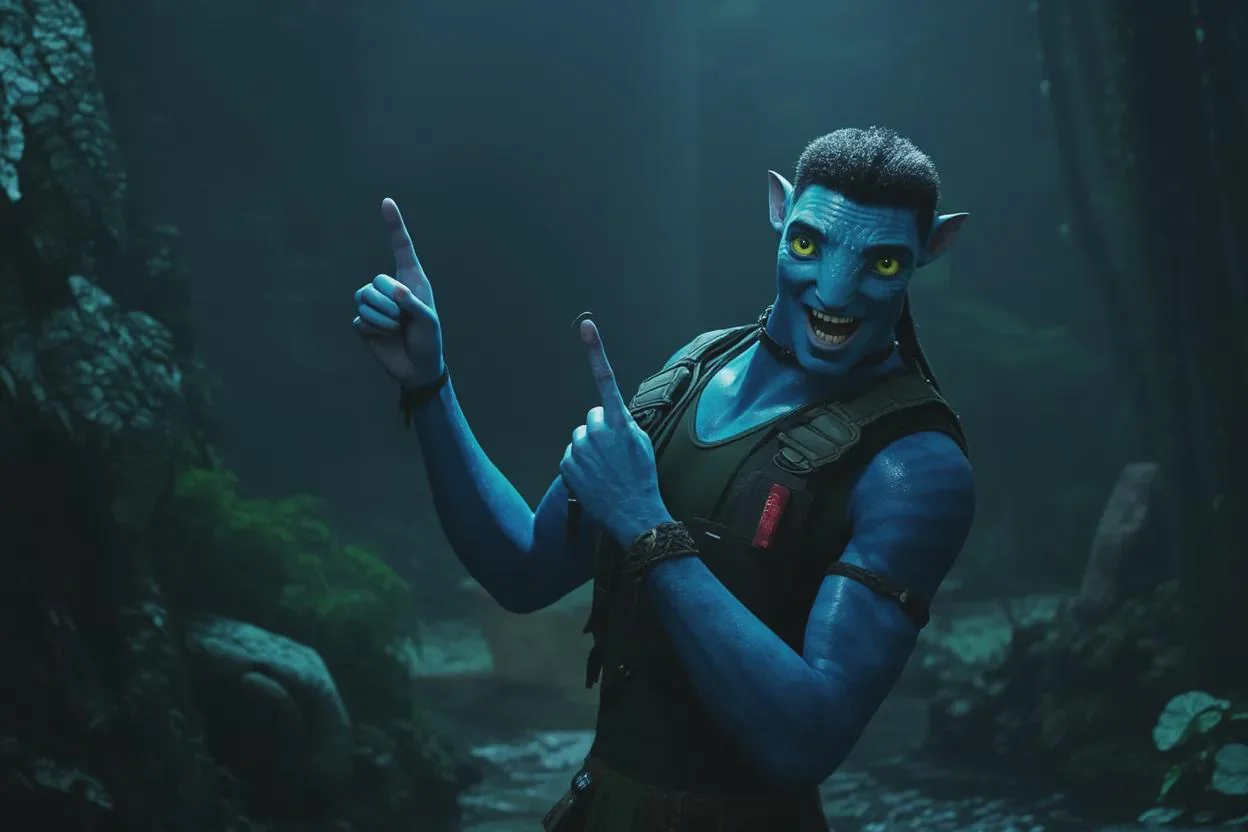 Convert your image to Avatar Na'vi Character (huggingface link - https://huggingface.co/spaces/DoozyWo/Avatar ) picture 1 of 1
