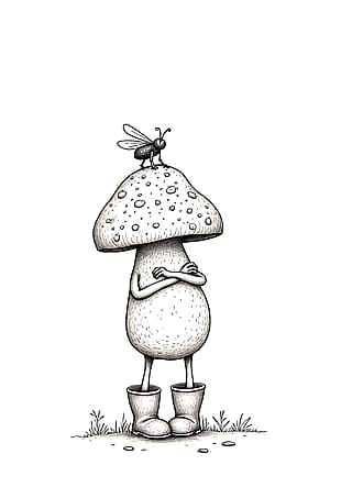 AI-Illustrated Book Characters'
