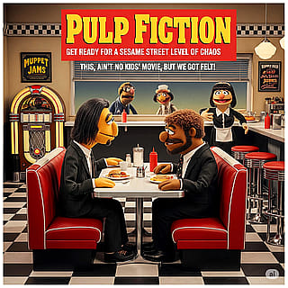 Would love to see Miss Piggy enter during their conversation about pork'