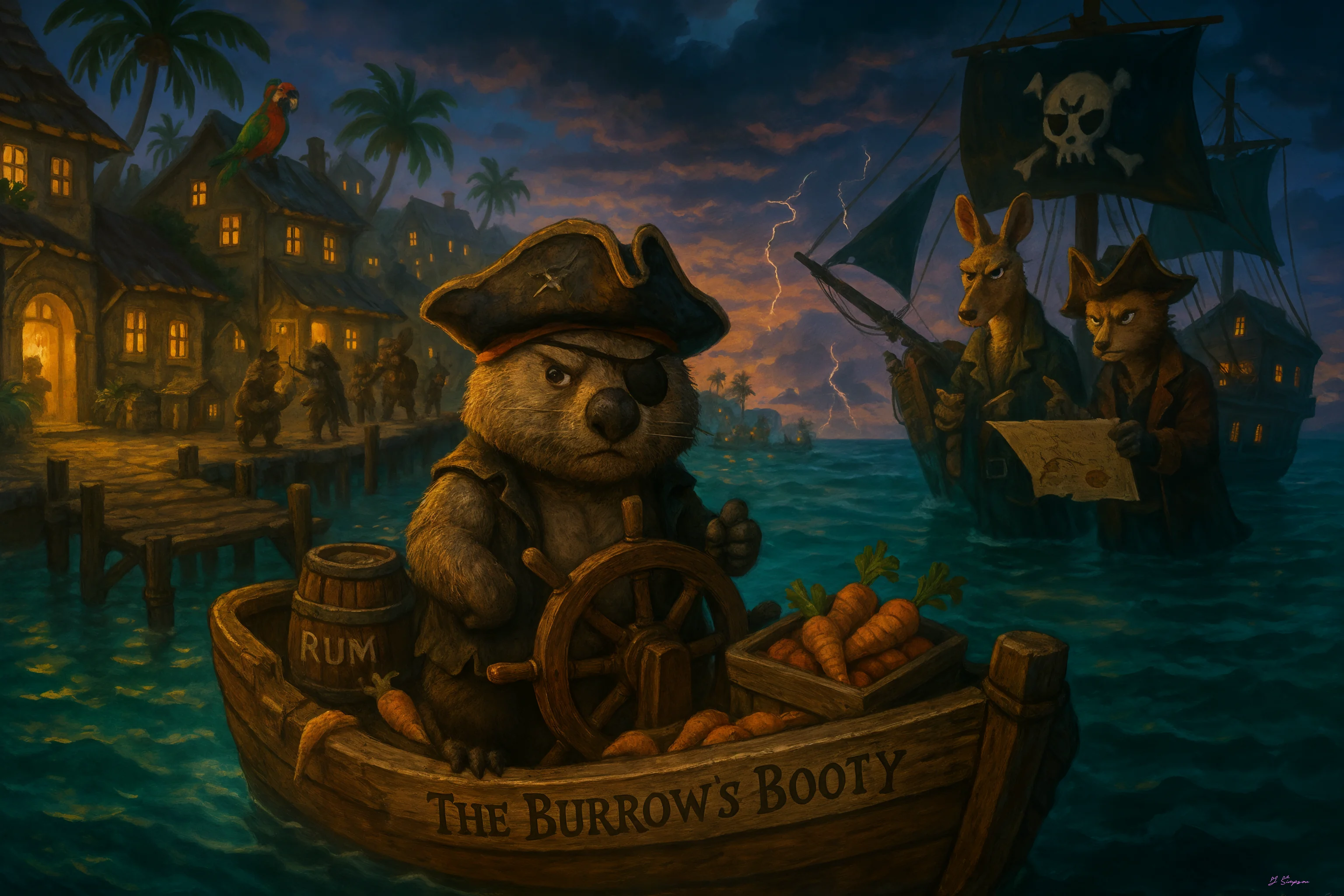 Wombat Pirates. picture 1 of 5