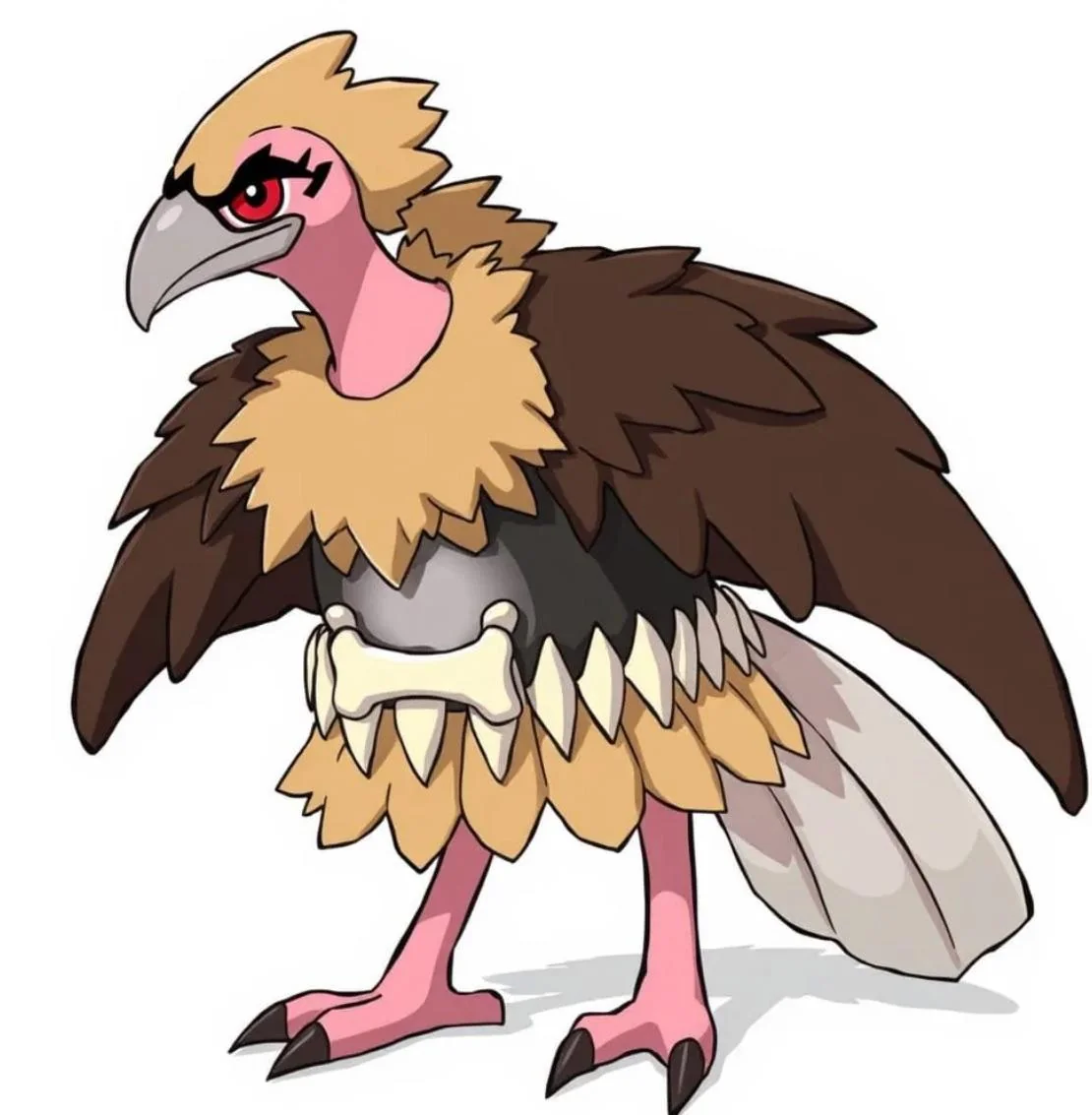 Used some traits from mandibuzz to see how vultures in different art styles would look like if they wore bones on their body picture 2 of 3