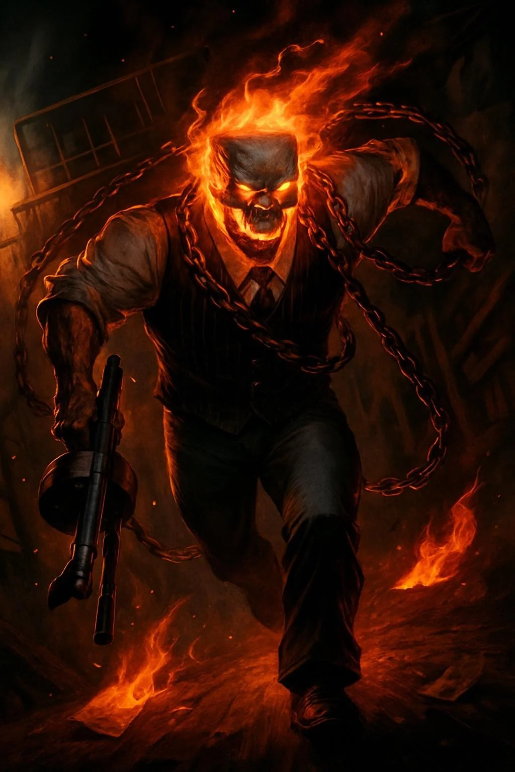 Hammerhead as Ghost Rider 😈 picture 1 of 2