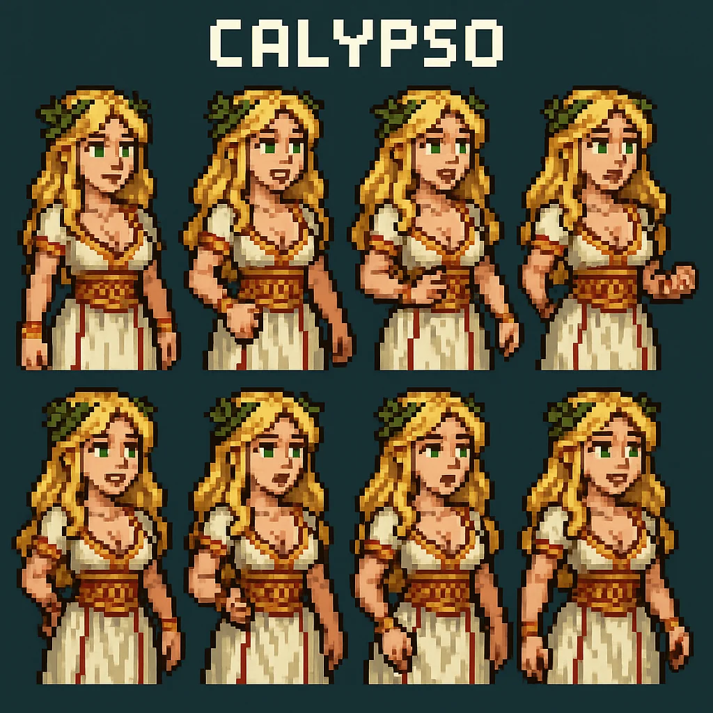 What AI tool can generate good, customizable character sprites? picture 6 of 7