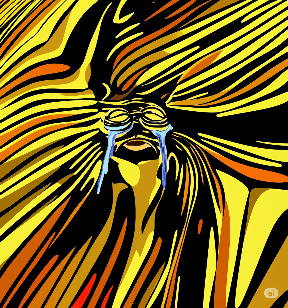 From a Cat Meme into an Abstract wallpaper picture 1 of 4