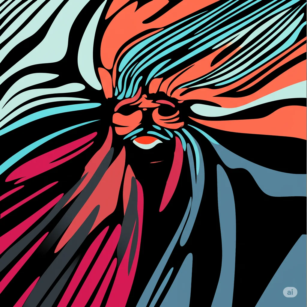 From a Cat Meme into an Abstract wallpaper picture 4 of 4
