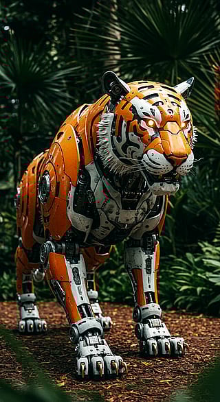 Robotic Tiger'