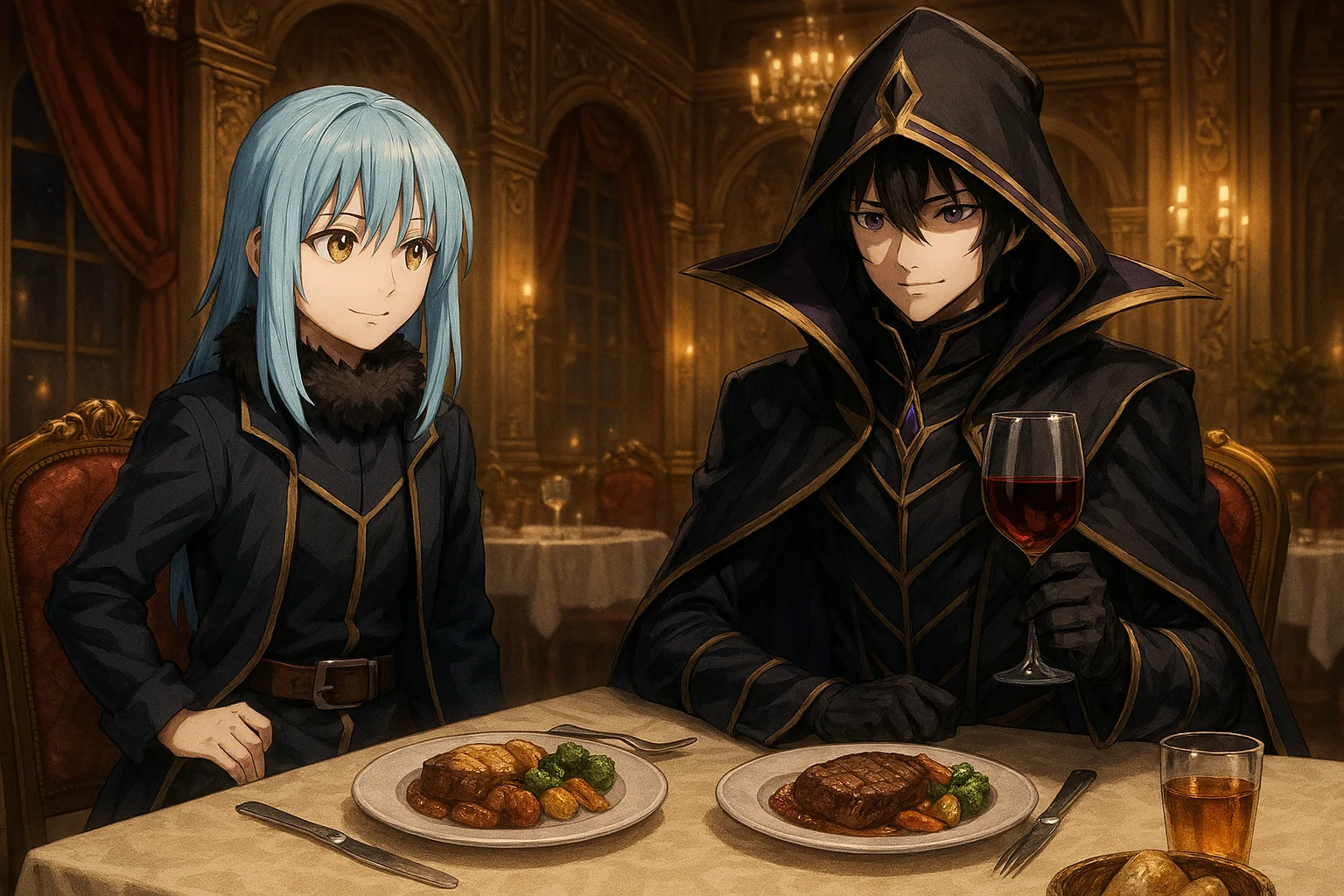 Rimuru Tempest and Cid Kagenou aka Shadow picture 1 of 1